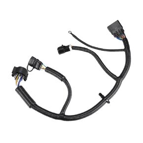 5L3Z-13A576-BA Trailer Connector Wiring Harness for Ford F-150 2005-2008 for Lincoln Mark LT 2006-2008 / Inner/Durable Plastic / 1 Pcs Black