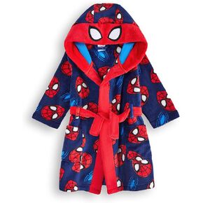 Marvel Spider-Man Dressing Gown Boys Kids Cosplay Pyjamas Robe