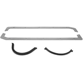 COMETIC Oil Pan Gasket Set SBC Iron Eagle/GM Rocket Blk