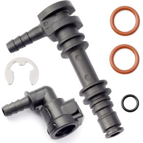 861150T02 Gear Lube Hose Connector Compatible with MerCruiser Alpha One Gen 2 and replacement for Bravo 1 2 3 Stern Drives, Replaces 22-861150T02 22-861150A2 22-861150A1 22-861163