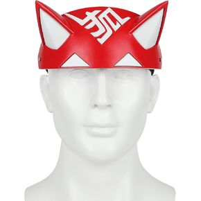 Kiriko Mask Anime Game Kiriko Helmet Halloween Adjustable Headband Fox Headpiece Resin Cosplay Costume Props Accessories