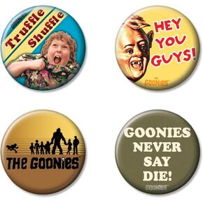 Ata-Boy The Goonies Set of 4 1.25" Collectible Buttons