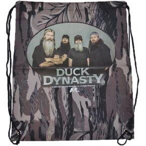 Duck Dynasty A&E cinch drawstring sling bag