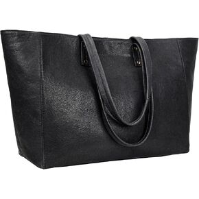 ANTONIO VALERIA Gift For Mothers Day Avery Leather Tote/Top Handle Shoulder Bag for Women