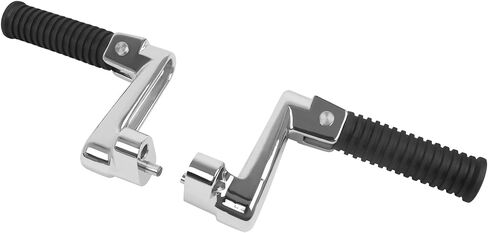 CHIFUN Motorcycle Footpeg Foldable Rear Passenger Foot Pegs Replacement for Indian Chief Vintage Dark Horse Chieftain Classic Roadmaster 2015-2018 Non-slip Foot Rest with Mount Bracket Accessories in Saudi Arabia