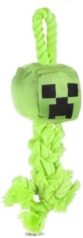 Minecraft for Pets Diamond Sword Rope Squeaker Toy for Dogs | Officially Licensed Mojang Studios Pet Products | Rope Dog Toy, Dog Chew Toy, Gifts for Kids Who Love Video Games 12 Inch in Saudi Arabia