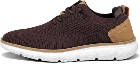 Men's Dress Business Oxfords Shoes Breathable Mesh Classic Leisure Fashion Sneakers Lightweight Comfortable Casual Walking Shoes in Saudi Arabia