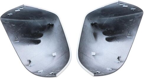 Left & Right Side Rearview Mirror Cover Cap For Tesla Model 3 2017 2018 2019 2020 2021 2022 2023 2024 (Silver) in Kuwait