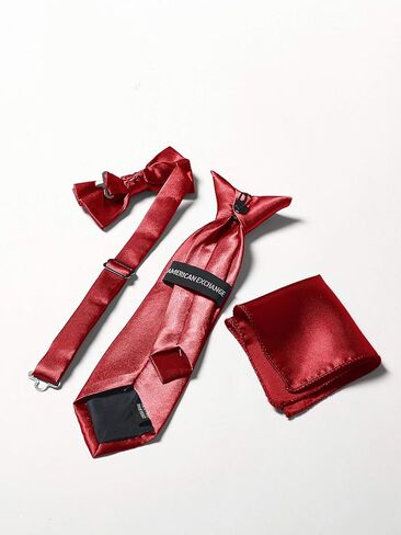 طقم رسمي للأولاد من a.x.n.y مكون من 4 قطع مع سترة سهرة وربطة عنق ومنديل in Kuwait