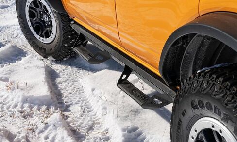 N-Fab EpYx Steps | Textured Black, Cab Length | EXF214B-TX | Fits 2021-2024 Ford Bronco 4 Door SUV, SRW Gas in Saudi Arabia