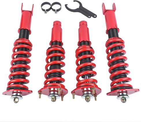GELUOXI ارتفاع قابل للتعديل Coilover تعليق امتصاص الصدمات خفض عدة استبدال لإنفينيتي M35x M45x G35x G37x AWD Coilovers Springs Struts in Saudi Arabia