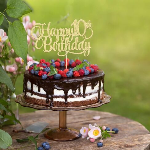 1 حزمة عيد ميلاد سعيد 80 كعكة توبر ارتفع الذهب بريق عدد 80 ثمانين سنة كعكة عيد ميلاد اختيار الديكور لعيد ميلاد 80 الاحتفال بالذكرى السنوية لوازم الحفلات in Kuwait