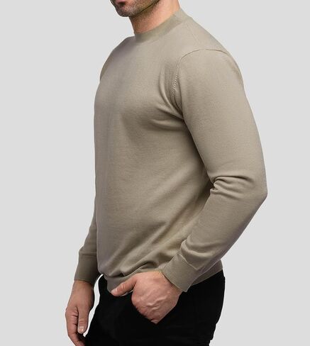 Fioboc GentleKnit Crew Neck Sweater S-4XL in Saudi Arabia