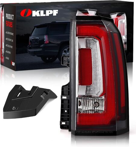 OKLPF LED Tail Light Compatible With 2015 2016 2017 2018 2019 2020 GMC Yukon/Yukon XL Replace GM2801268,Right Passenger Side Rear Brake Smoked Lens Taillight Assembly,Included Bulbs and Harness in Saudi Arabia
