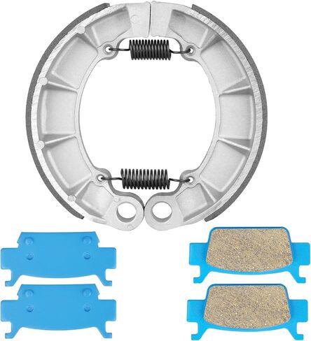 Youxmoto Front Brake Pads Rear Shoes Fit for Honda Rubicon 500 TRX500 2005-2014/ for GPScape TRX500 FGA 2005-2008/ for Foreman 500 2005-2011 Drum Brake Shoes in Saudi Arabia
