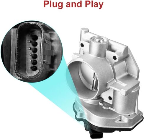 Electronic Throttle Body Compatible with 2005 2006 2007 Ford Five Hundred Freestyle Mercury Montego V6 3.0L Throttle Body Assembly Replacement for S20025 6F9Z9E926A 5F9Z9E926AA 5F9Z9E926B in Saudi Arabia