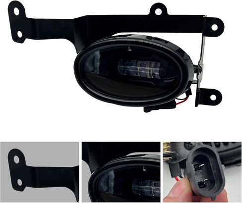 مصابيح الضباب متوافقة مع 2DR Honda Civic Coupe 2006-2008 زوج مصابيح الضباب للقيادة مع لمبة هالوجين H11 12V 55W (عدسة شفافة) in Kuwait