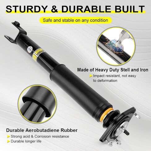 JDMON Pair Rear Suspension Shock Absorbers Air Strut Replacement for Cadillac CTS 2009-2015, Replaces 19355570 19355571 25849149 25849150, Left and Right in Saudi Arabia