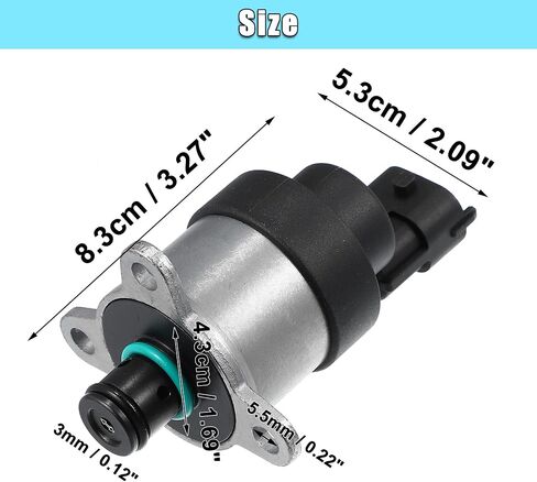 X AUTOHAUX منظم ضغط حقن الوقود وحدة قياس المحرك للتحكم في الوقود صمام دودج لرام 2500 3500 5.9L L6 - ديزل 0928400666 5183245AA منظم ضغط وقود الديزل in Saudi Arabia