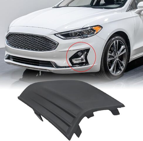 MDEOOSKY Fog Light Cover Left Driver Side PP Plastic Replacement for Ford Fusion 2019 2020, 191275769508 KS7Z17B814AB in Saudi Arabia