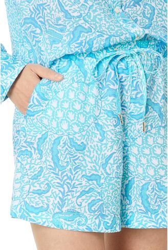 Lilly Pulitzer Women's Croix Linen Short in Saudi Arabia