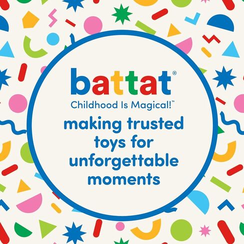 Battat – STEM Scooter – 26 Building Bricks – Lights & Sounds – Storage Seat – 12 Months + – Hippo Ride-On With Large Locblocs in Saudi Arabia