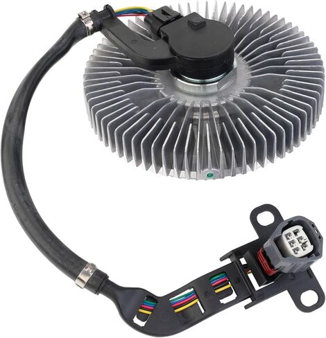 68155609AB قابض مروحة تبريد المبرد الإلكتروني متوافق مع دودج رام 2500 3500 6.7L 2010 ولرام 2500 3500 4500 5500 6.7L 2011-2013 in Kuwait
