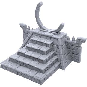 EnderToys Forgotten Temple Portal by Makers Anvil, 3D Printed Tabletop RPG Scenery and Wargame Terrain for 28mm Miniatures