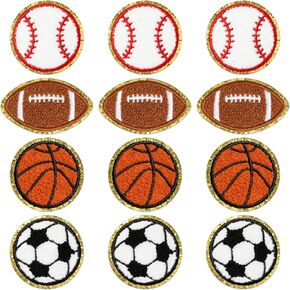 Strawberry Chenille Iron on Patches - 10Pcs Red Pink Strawberry Repair Patches Kit Cartoon Fruit Sew on Embroidered Patches Applique DIY Accessory for Kids Backpack Clothes Pants Hats Jeans Decors