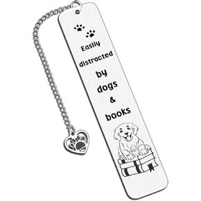 Book Marks for Reading Women, Gifts for Dog Lovers, Cute Dog Bookmark for Book Lover, Dog Lovers Gifts for Women, Dog Themed Gifts, Corgi Gifts for Corgi Lovers, Christmas Birthday gifts for Dog Owner