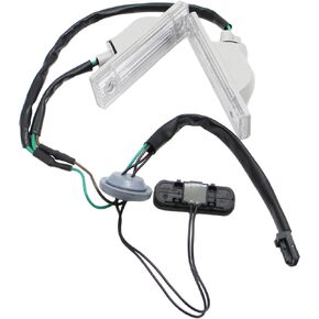 Trunk Release Switch + Licence Plate Lamp Set Replacement for 2011-2014 Chevrolet Cruze 1.4L 1.8L 2.0L