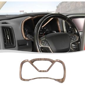 Voodonala for Chevy Colorado 2014-2022 Dashboard Trim Cover Compatible with Chevrolet Colorado 2014-2022 /GMC Canyon 2014-2022(Wood,1Pc)