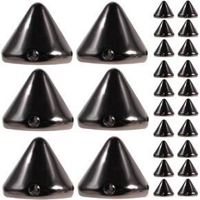 100pcs Bracelets Beaded Glue on Studs Spike Rhinestones Spikes Punk Rivets Punk Jewelry DIY Garments Black Spike Studs for Crafts Large Press Rhinestone Jewelry Decorate Seamless