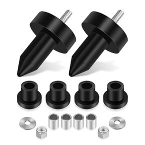 Hood Pins Hood Bushing Kit Replace 924-5410 K179D450 K179-528 K066-218 Fit for Kenworth T2000 T600A T800 W900 2003-2010 T400 T440 T450 T470 T600 T660