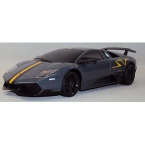 RASTAR 39001 1/24 Lamborghini RC Car - Officially Licensed Lamborghini Remote Control Car for Play and Display - Ideal Gift for Kids - Black