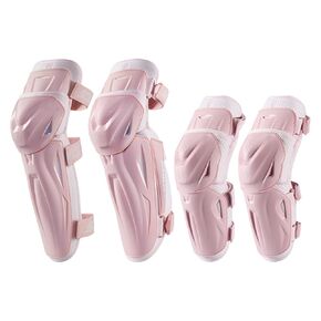 SCOYCO Motorcycle Knee Shin Guard Pads 3 Sections Adjustable Knee Elbow Cap Pads Protector Armor CE Level 2 Long Leg Sleeve Protective Gear for Motocross Cycling Racing