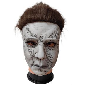 Halloween Michael Myers Mask Full Face latex Head Dressing Up For Party Decor Mens Masquerade