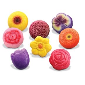 Yellow Door Sensory Play Stones – Flowers, Set of 8