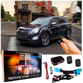 MPC Factory Remote Activated Remote Start for 2010-2017 Chevrolet Equinox - Plugin T-Harness - FlashLink Updater - Premier USA Based Tech Support
