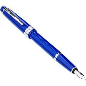 CROSS Bailey Light Polished Resin Refillable Fountain Pen,Medium Nib, Includes Premium Gift Box - Blue