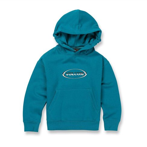 Volcom Boys' Logo Pullover Hooded Fleece Sweatshirt (Big Boys & Little Boys Sizes) in Saudi Arabia