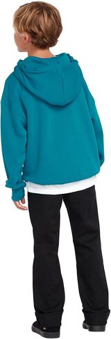Volcom Boys' Logo Pullover Hooded Fleece Sweatshirt (Big Boys & Little Boys Sizes) in Saudi Arabia
