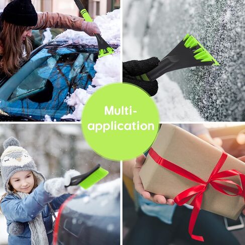 27"-33" Snow Brush and Detachable Ice Scraper with Ergonomic Foam Grip Scalable Range 27" Winter Accessories for Cars Trucks SUV(Red) in Kuwait