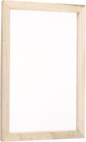 MECCANIXITY 1pcs Silk Screen Printing Frame, 9.8x7.5 Inch Wood with 160 White Mesh for Screen Printing DIY Project in Saudi Arabia