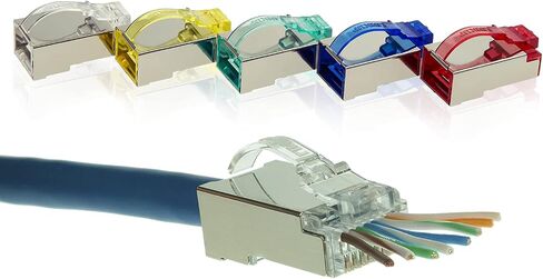 LINKUP - RJ45 Boots for Cat6 Cat5e Ethernet Snagless Short Connector | Designed for LINKUP Snagless Plug | 50 pcs in Saudi Arabia