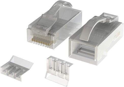 LINKUP - RJ45 Boots for Cat6 Cat5e Ethernet Snagless Short Connector | Designed for LINKUP Snagless Plug | 50 pcs in Saudi Arabia