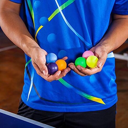 دلو كرة تنس الطاولة نجمة واحدة من Champion Sports - كرات بينج بونج برتقالية وبيضاء، مجموعة من 60 قطعة، بتصميم سلس 40 مم - معدات تنس الطاولة الترفيهية والإكسسوارات in Saudi Arabia