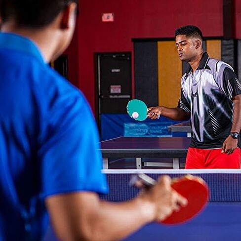 دلو كرة تنس الطاولة نجمة واحدة من Champion Sports - كرات بينج بونج برتقالية وبيضاء، مجموعة من 60 قطعة، بتصميم سلس 40 مم - معدات تنس الطاولة الترفيهية والإكسسوارات in Saudi Arabia