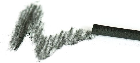 Grumbacher Vine Charcoal, Soft, Black, 3 Pack (V41) in Kuwait
