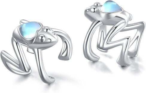 POPLYKE Ear Cuff Earrings for Men Women Sterling Silver No Piercing Clip On Cartilage Retro Earring Trendy Jewelry Gift in Saudi Arabia